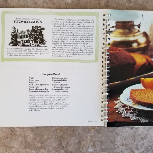 Vintage America's Country Inn Cookbook R T French Company First Printing - Picture 10 of 15